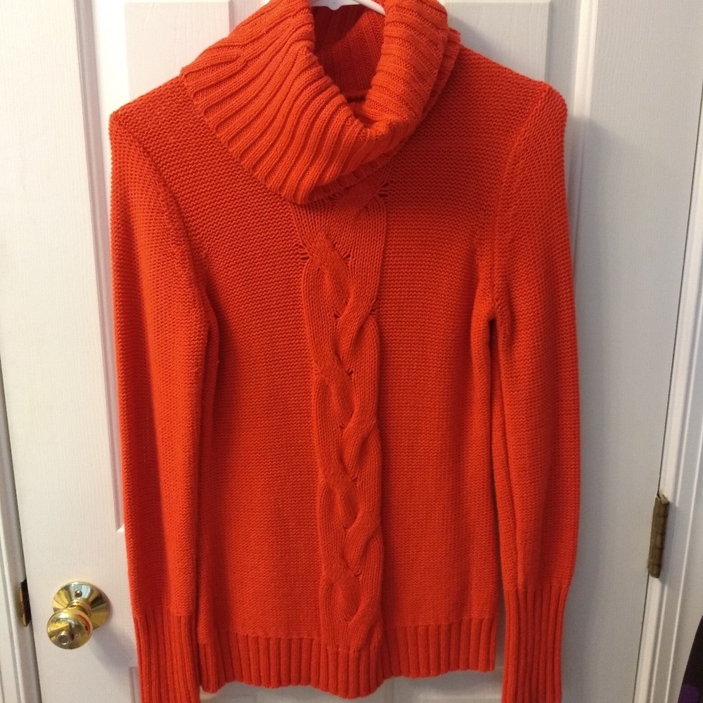 Cow neck sweater